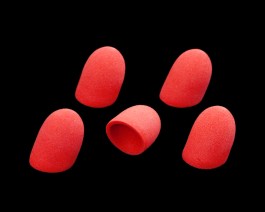 Foam Popper Short, Red, 12 mm